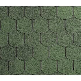   IKO Superglass Biber hódfarkú zsindely (2m2/csomag Amazonas Zöld)