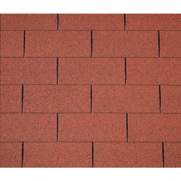 IKO Superglass téglány zsindely (2m2/csomag Vörös)